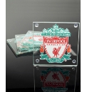 Football Team Glass 4 Piece Coaster Set