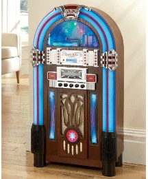JDW Floorstanding Jukebox - Light Wood