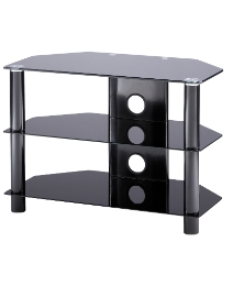 Black TV Stand up to 37in