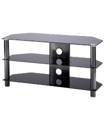 Black TV Stand up to 47in