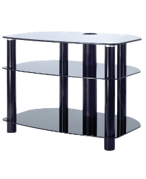 Black TV Stand up to 37in