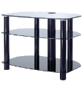Black TV Stand up to 37in