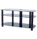 Black TV Stand up to 47in