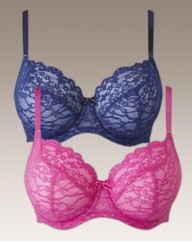 Pack of 2 Underwired Full Cup Bras