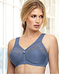 Glamorise Ice Blue Classic Non Wired Bra