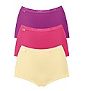 Triumph Sloggi Pk3 Basic Maxi Briefs