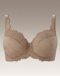ShapelyFigures Neutral Full Cup Ruby Bra