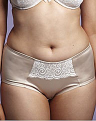 Simply Yours Satin And Lace Knickers