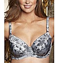 Splendour Satin Print Balcony Bra