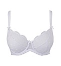 Shapely Figures White Full Cup Clara Bra