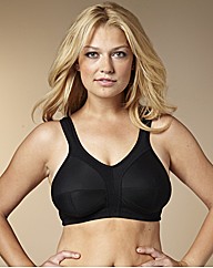 Naturally Close Black Sports Bra