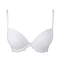Naturally Close White Curve Enhancer Bra