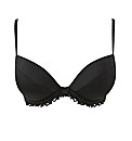 Naturally Close Black Curve Enhancer Bra