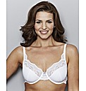 Shapely Figures White Full Cup Greta Bra