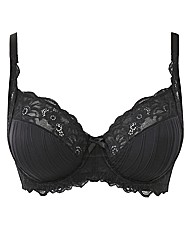 Shapely Figures Black Full Cup Katie Bra