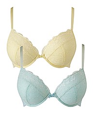 Simply Yours Pack of 2 Plunge Bras