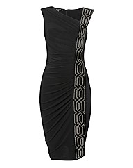 Montique Asymmetric Jersey Dress Montique Asymmetric Jersey Dress