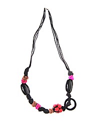 Fresh Cargo Plaited and Hoop Necklace