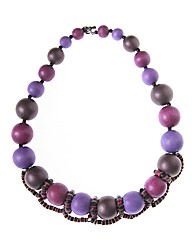 Fresh Cargo Snake Bead Necklace