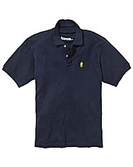 Jacamo Embroidered Polo Shirt Long