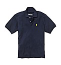 Jacamo Embroidered Polo Shirt Long