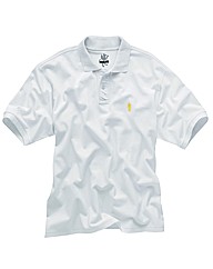 Jacamo Embroidered Polo Shirt Long