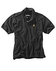Jacamo Embroidered Polo Shirt Long