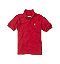 Jacamo Embroidered Polo Shirt Long
