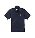 Jacamo Embroidered Polo Extra Long
