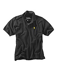 Jacamo Embroidered Polo Extra Long