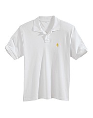 Jacamo Embroidered Polo Extra Long