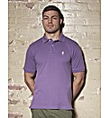 Jacamo Embroidered Polo Shirt Long