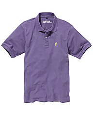 Jacamo Embroidered Polo Shirt Regular