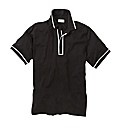 Jacamo Piped Polo Shirt Regular