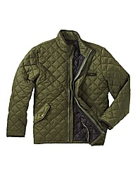 Jacamo Quilted Jacket Regular Length
