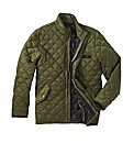 Jacamo Quilted Jacket Regular Length