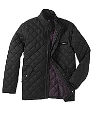 Jacamo Quilted Jacket Long Length