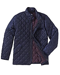 Jacamo Quilted Jacket Long Length
