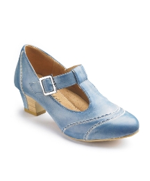 Manfield T-Bar Shoes E Fit