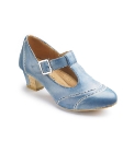 Manfield T-Bar Shoes E Fit