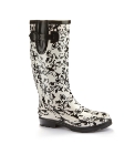 Viva La Diva Printed Wellies EEE Fit