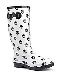Viva La Diva Printed Wellies E Fit