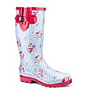 Viva La Diva Printed Wellies E Fit