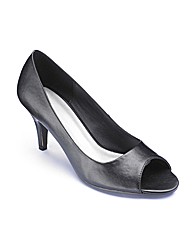 Viva La Diva Peep Toe Shoes E Fit