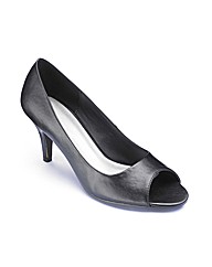 Viva La Diva Peep Toe Shoes EEE Fit