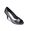 Viva La Diva Peep Toe Shoes EEE Fit