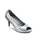 Viva La Diva Peep Toe Shoes EEE Fit