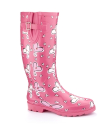 Viva La Diva Printed Wellies E Fit