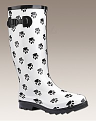 Viva La Diva Printed Wellies EEE Fit