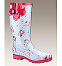 Viva La Diva Printed Wellies E Fit